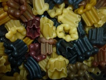 Pasta Artigianale mit Walnussauce und Lachs an gebratenem Vanille-Auberginen - Rezept - Bild Nr. 4