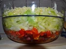 Mexikanischer Schichtsalat - Rezept