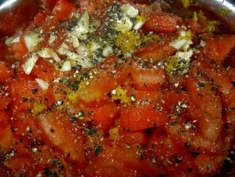 Ofenhackbällchen auf Orangentomaten - Rezept - Bild Nr. 2