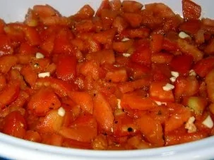 Ofenhackbällchen auf Orangentomaten - Rezept - Bild Nr. 5