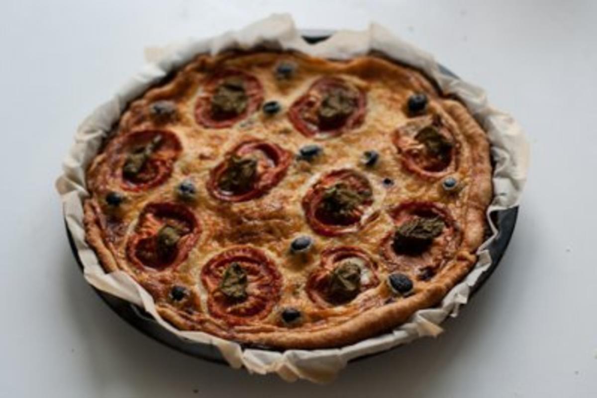 Tomaten-Käse-Tarte - Rezept