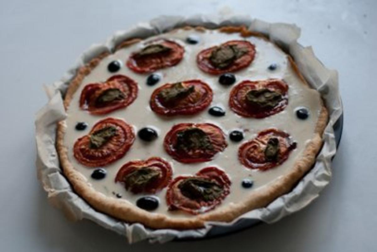 Tomaten-Käse-Tarte - Rezept - Bild Nr. 8