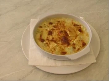 Ravioli mit Gogorgonzola-Mascarpone-Haube - Rezept