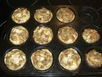 Griechische Hackfleischtörtchen - Rezept - Bild Nr. 4