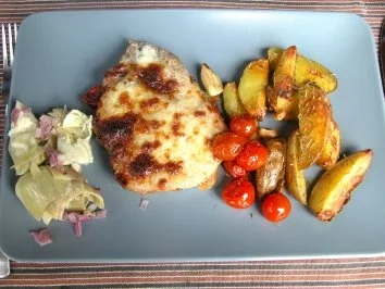 Karbonade mediterraner Art - Rezept