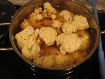 Kalbskotelett mit Curryblumenkohl  und Tomätchen - Rezept - Bild Nr. 2