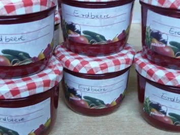 Erdbeermarmelade - Rezept