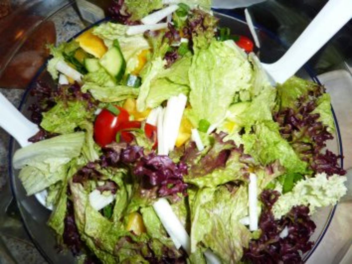 Salate: Bunter Salat - Rezept