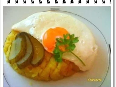 Spiegelei auf Kartoffelbett mit kaltem Buttermilch - Rezept - Bild Nr. 10