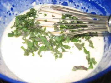 Rezept: Verschiedenes: Basilikumpfannkuchen "Cordon bleu" Bild Nr. 7 Verschiedenes: Basilikumpfannkuchen "Cordon bleu" - Rezept - Bild Nr. 7