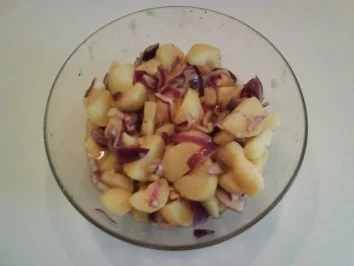 Fleisch: Bosporusspieße mit Kartoffelsalat - Rezept - Bild Nr. 4