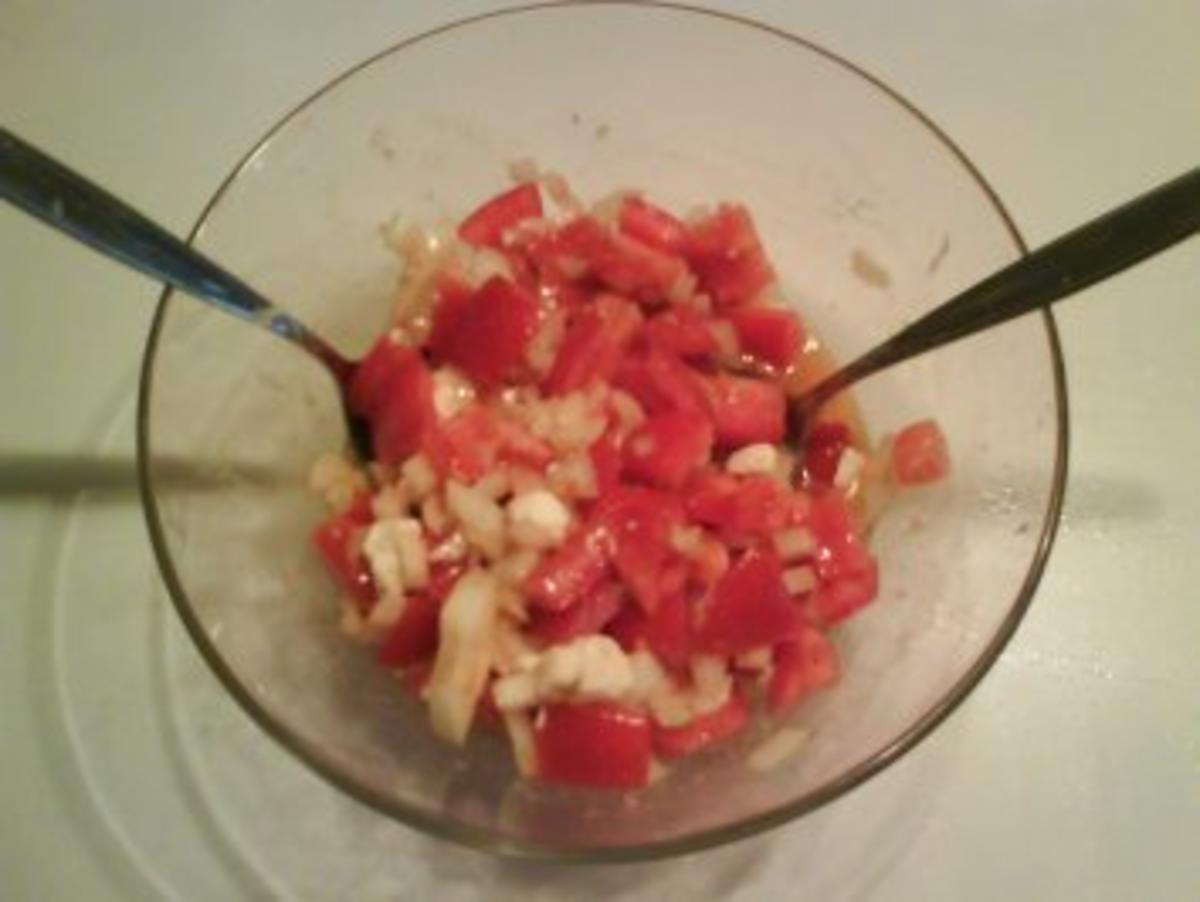 Salat: Tomatensalat mit Ei - Rezept - Bild Nr. 4