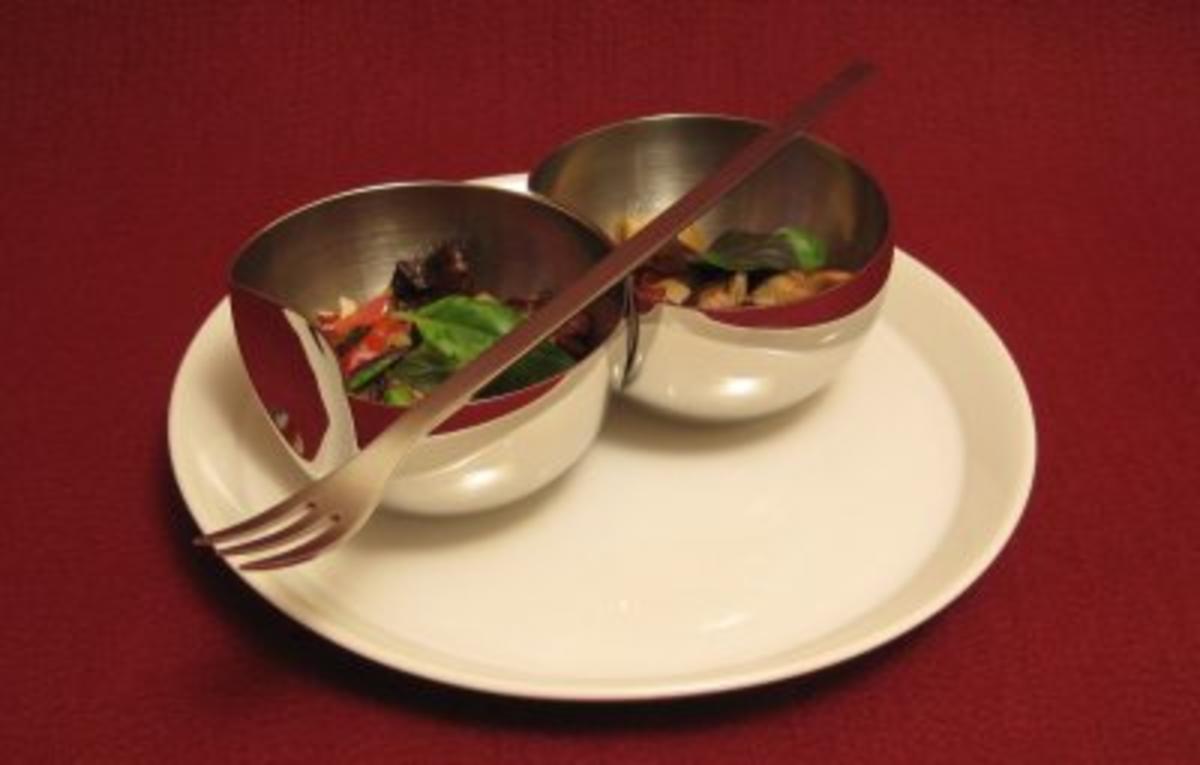 Steinpilz-Tomaten-Salat - Rezept