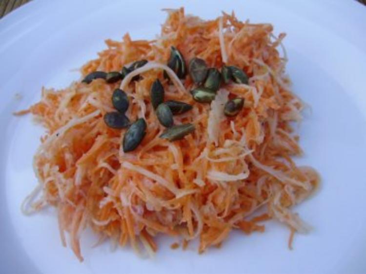 Rohkostsalat - schnell &amp; einfach - 76 kcal/100g