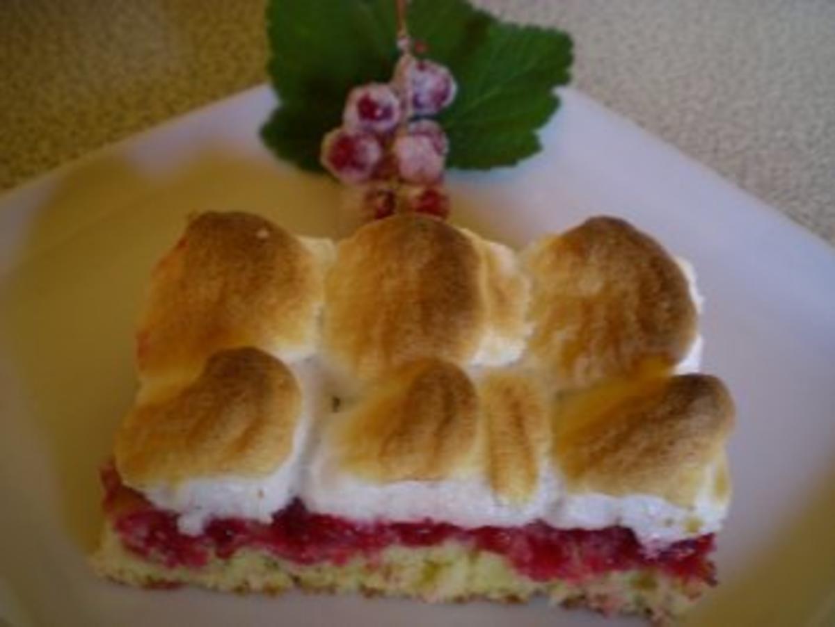 Ribisel Kuchen mit Schneehaube - Rezept - Bild Nr. 10