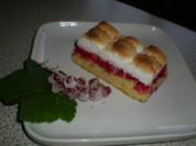Ribisel Kuchen mit Schneehaube - Rezept