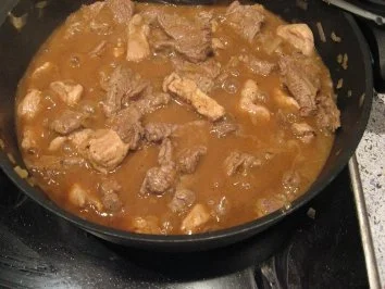 Rezept: Filetgeschnetzeltes mit gebratenem Blumenkohl Bild Nr. 4 Filetgeschnetzeltes mit gebratenem Blumenkohl - Rezept - Bild Nr. 4