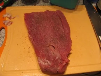 Rezept: Filetroulade mit Pilz-Zwiebel-Füllung Filetroulade mit Pilz-Zwiebel-Füllung - Rezept