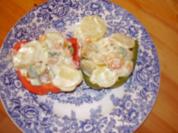 Gefüllte Paprika (vegetarisch) - Rezept