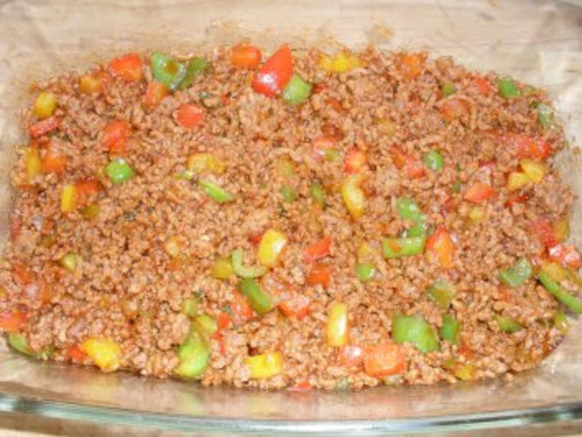 Hackfleischpfanne mit Ampelpaprika - Rezept - Bild Nr. 3