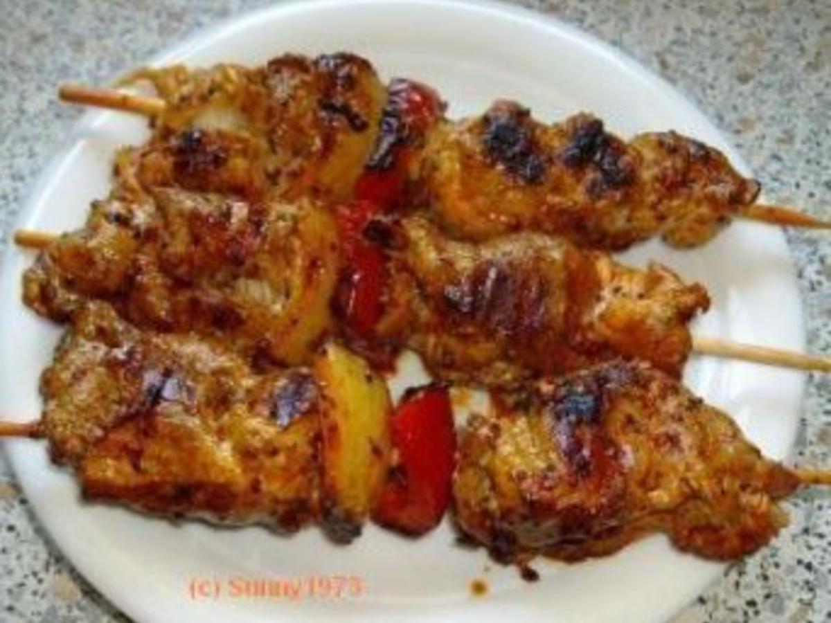 Schaschlik Spieße - einfach - 453 kcal/100g