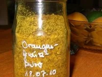 Orangen-Gewürzpulver - Rezept