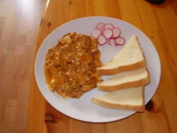 Paprika - Sahne - Geschnetzeltes "ala Peewee" - Rezept