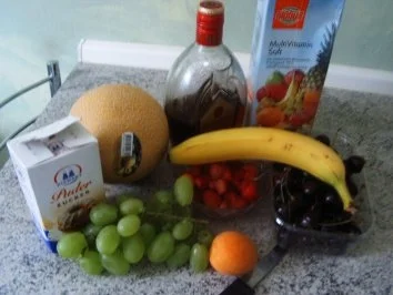 Melone mit karamellesierten Früchten - Rezept - Bild Nr. 2