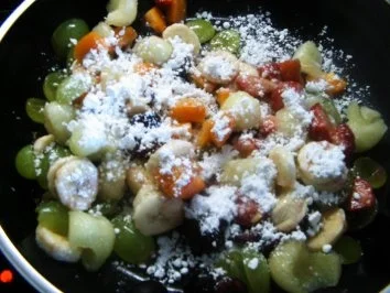 Melone mit karamellesierten Früchten - Rezept - Bild Nr. 4