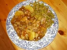 Schweinegulasch mit Kartoffeln - Rezept
