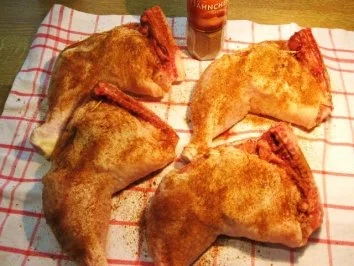 Hähnchenschenkel aus dem Ofen ... - Rezept - Bild Nr. 4