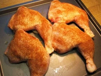 Hähnchenschenkel aus dem Ofen ... - Rezept - Bild Nr. 5