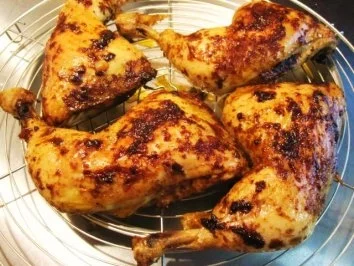 Hähnchenschenkel aus dem Ofen ... - Rezept - Bild Nr. 7