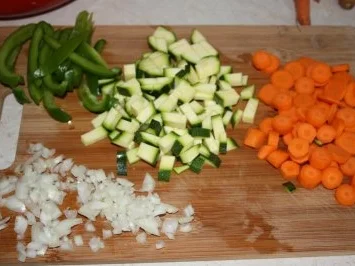 Nudel-Gemüse-Pfanne - Rezept - Bild Nr. 2