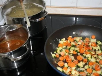 Nudel-Gemüse-Pfanne - Rezept - Bild Nr. 3