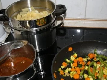 Nudel-Gemüse-Pfanne - Rezept - Bild Nr. 4