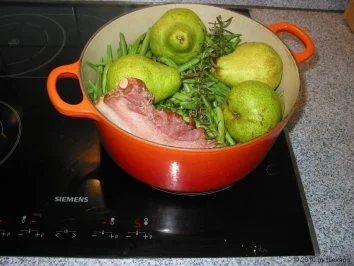 Rezept: Hauptgericht Birnen, Bohnen und Speck Bild Nr. 5 Hauptgericht Birnen, Bohnen und Speck - Rezept - Bild Nr. 5