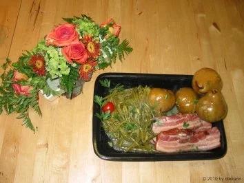 Rezept: Hauptgericht Birnen, Bohnen und Speck Bild Nr. 2 Hauptgericht Birnen, Bohnen und Speck - Rezept - Bild Nr. 2