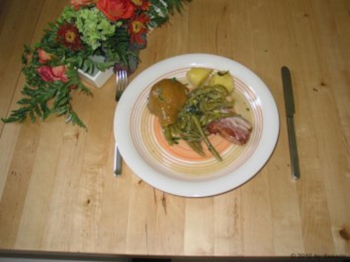 Birnen Bohnen Speck Rezepte