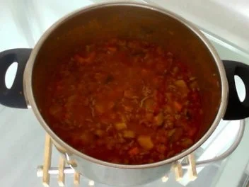 Feuriger Hacktopf mit Gemüse - Rezept - Bild Nr. 5