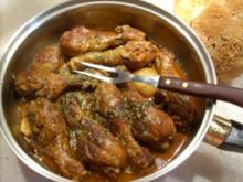 Marokkanisches Hähnchen "hot & spicy" - Rezept