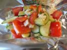 Gemüse-Feta-Grillpäckchen - Rezept