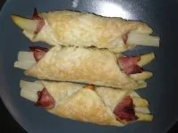 Spargel im Schlafrock - Rezept