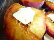 Warme Karamell-Vanille Pfirsiche - Rezept