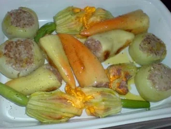 Gefülltes Gemüse-Allerlei - Rezept - Bild Nr. 16