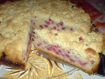 Johannisbeerkuchen - Rezept