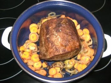 Rezept: Schweinerückenbraten Bild Nr. 4 Schweinerückenbraten - Rezept - Bild Nr. 4