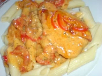 Rezept: Paprikaschnitzel Paprikaschnitzel - Rezept