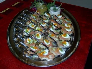 Lachsforellenhäppchen - Rezept