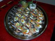 Rezept: Lachsforellenhäppchen Lachsforellenhäppchen - Rezept